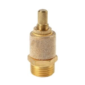 A Type Exhaust Muffling Throttle Valve