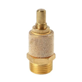 A Type Exhaust Muffling Throttle Valve