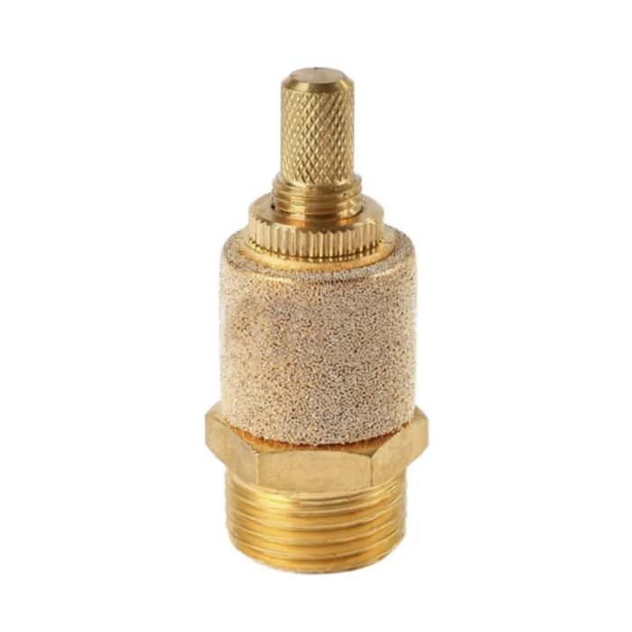 A Type Exhaust Muffling Throttle Valve