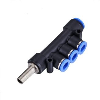 PKJ Plug-in Union Triple Ftting