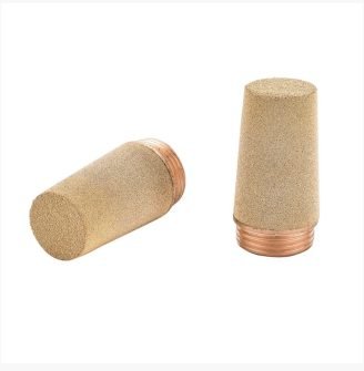 SC Type Series Muffler With Steel Copper Plated Nipple