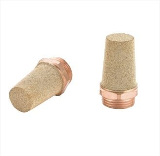 SEB Type Series Muffler With Steel Copper Plated Nipple