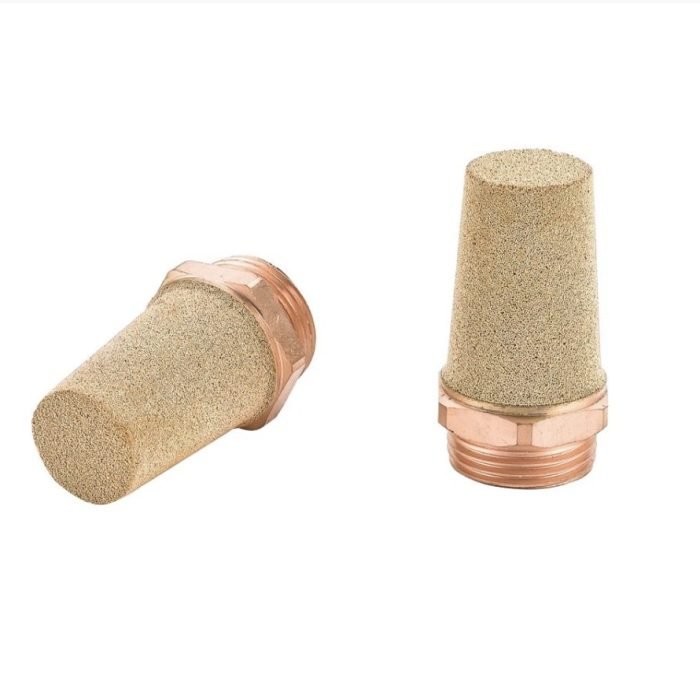 SEB Type Series Muffler With Steel Copper Plated Nipple