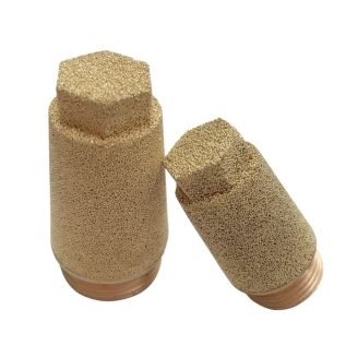 SET Type Series Muffler With Steel Copper Plated Nipple
