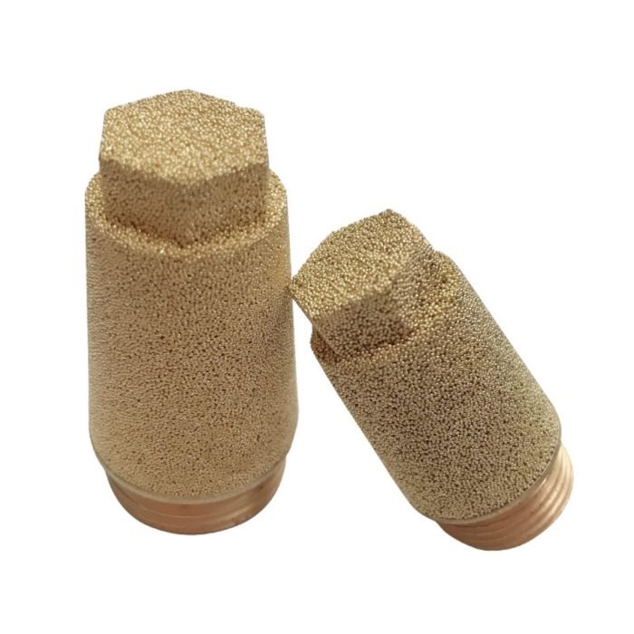 SET Type Series Muffler With Steel Copper Plated Nipple
