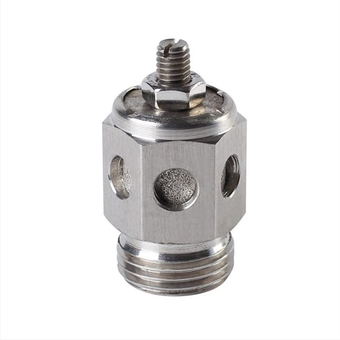 SS-PDK Type Stainless Steel Exhaust Muffling Throttle Valve